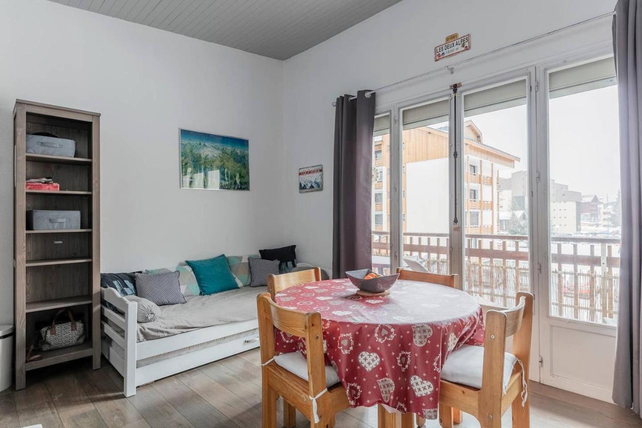 Twins 2 Alpes Centre Station Apartment Mont-de-Lans Luaran gambar